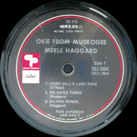Merle Haggard - Okie From Muskogee / Okie From Muskogee side A