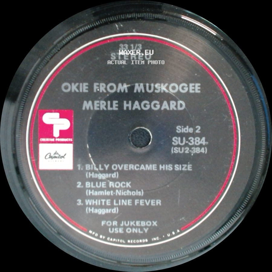 Merle Haggard - Okie From Muskogee / Okie From Muskogee side B