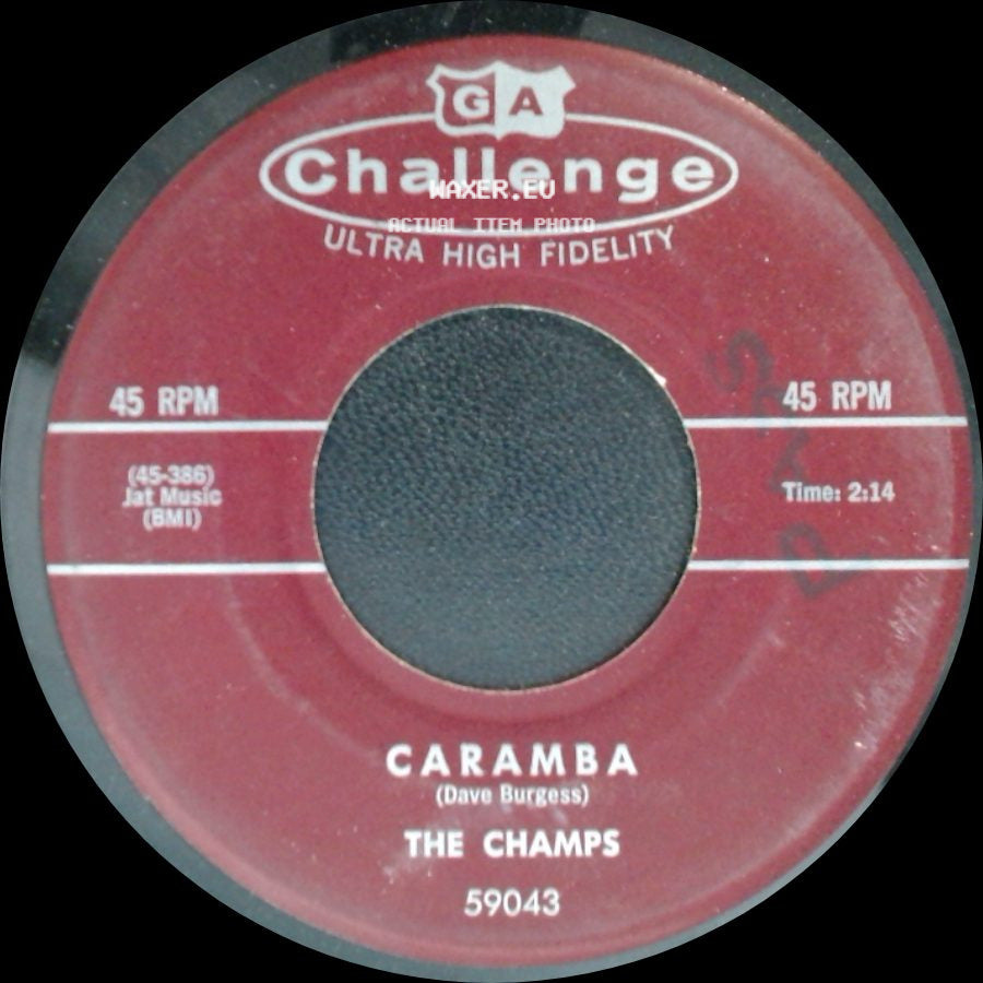 The Champs - Caramba / Moonlight Bay side A