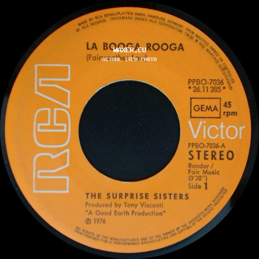 The Surprise Sisters - La Booga Rooga / Seashore side A