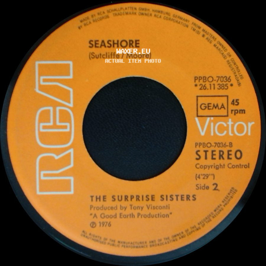 The Surprise Sisters - La Booga Rooga / Seashore side B