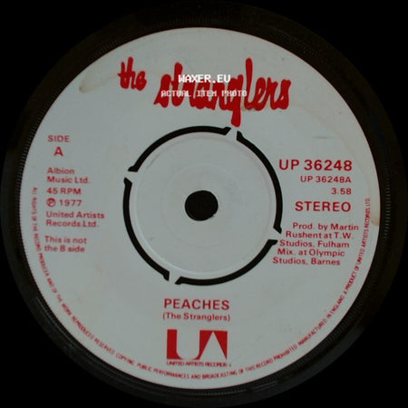 The Stranglers - Peaches / Go Buddy Go side A
