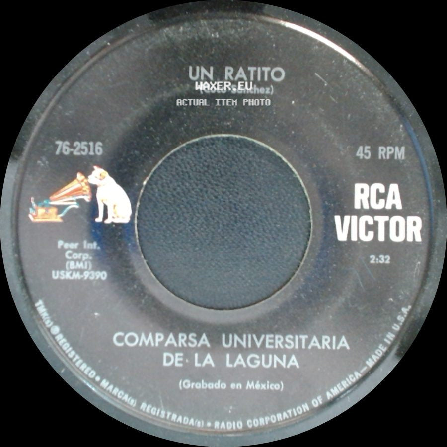Comparsa Universitaria De La Laguna - Un Ratito / La Cancion Del Borracho side A