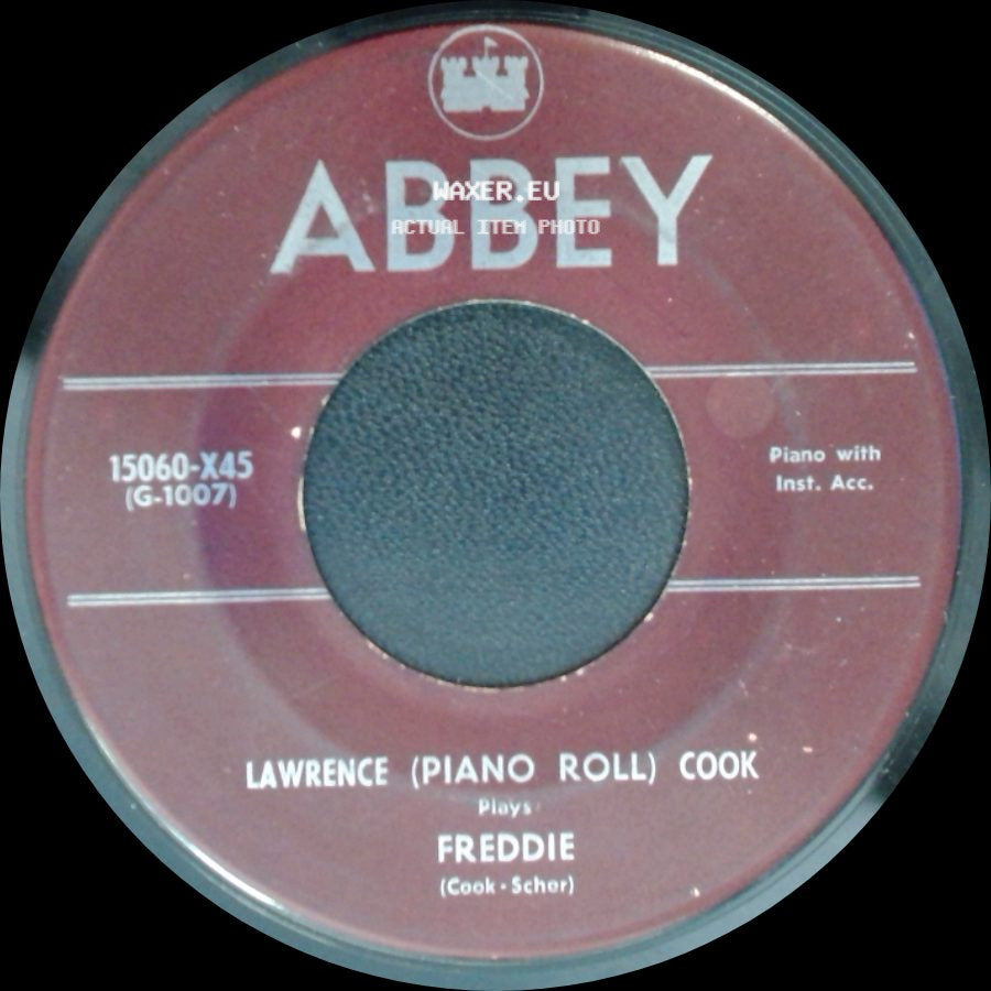 Lawrence (Piano Roll) Cook - Freddie / Too Much Mustard side A