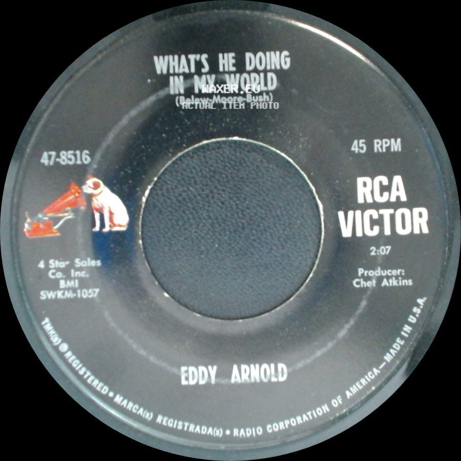 Eddy Arnold - Laura Lee / What's He Doing In My World side B