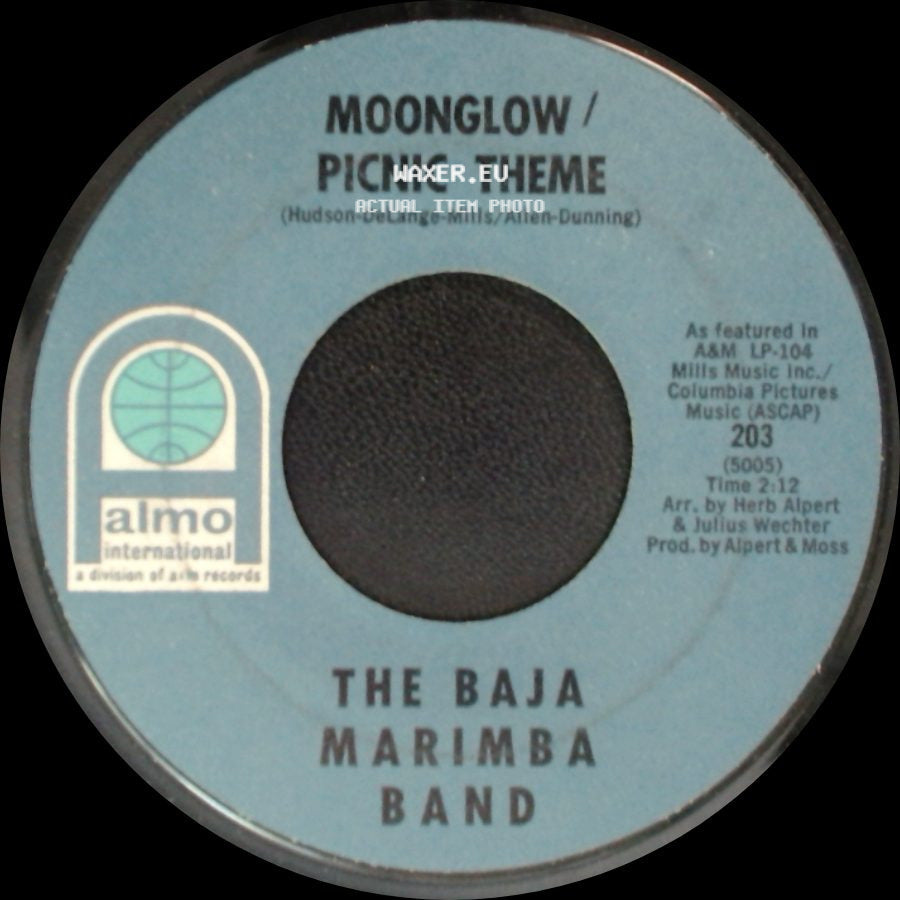 The Baja Marimba Band - Moonglow / Picnic Theme / Acapulco 1922 side A