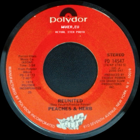 Peaches & Herb - Reunited / Easy As Pie side A