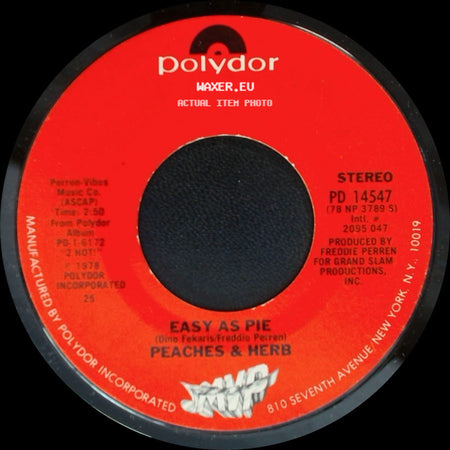 Peaches & Herb - Reunited / Easy As Pie side B