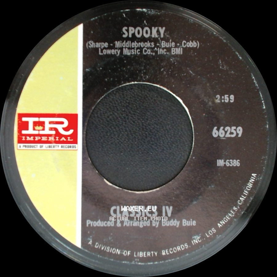 Classics Iv - Spooky / Poor People side A