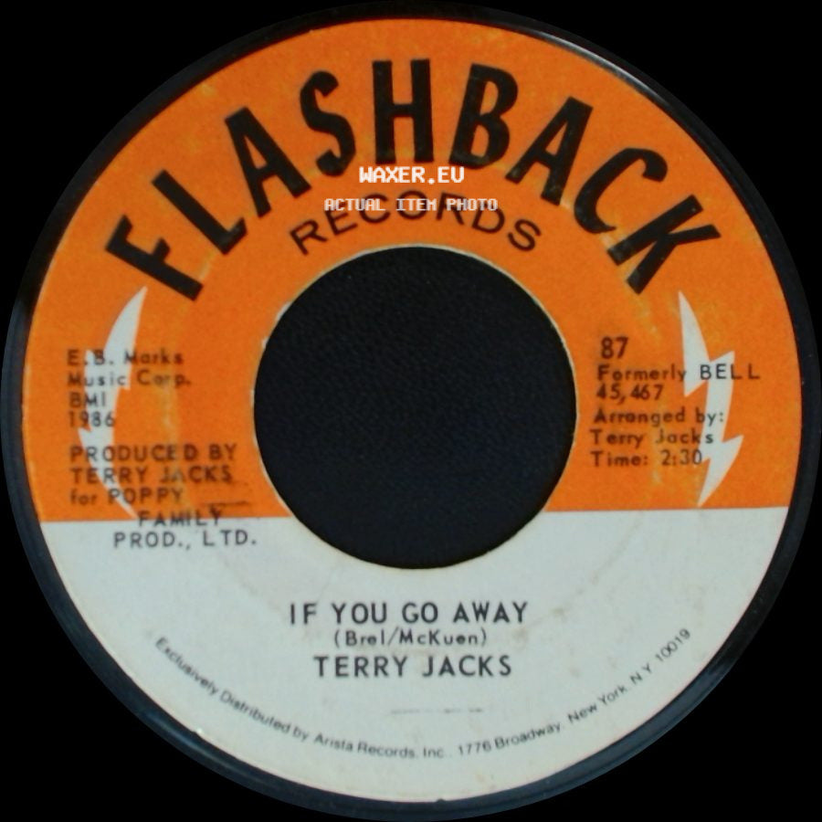 Terry Jacks - If You Go Away / Seasons In The Sun side A