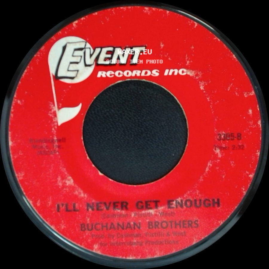 Buchanan Brothers - I'll Never Get Enough / Son Of A Lovin' Man side A