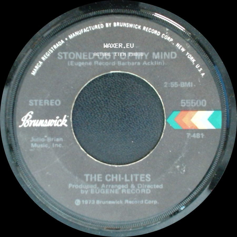 The Chi-Lites - Someone Elses Arms / Stoned Out Of My Mind side B