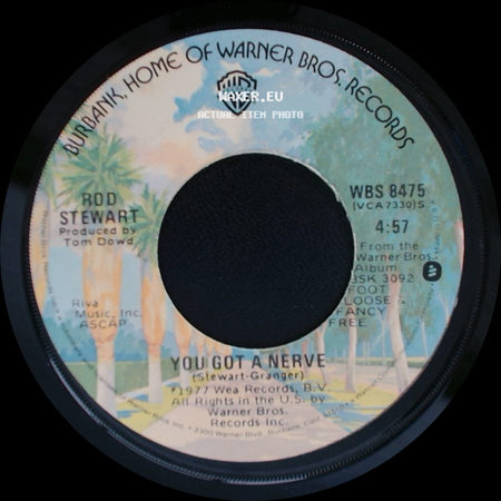 Rod Stewart - You're In My Heart (The Final Acclaim) / You Got A Nerve side B