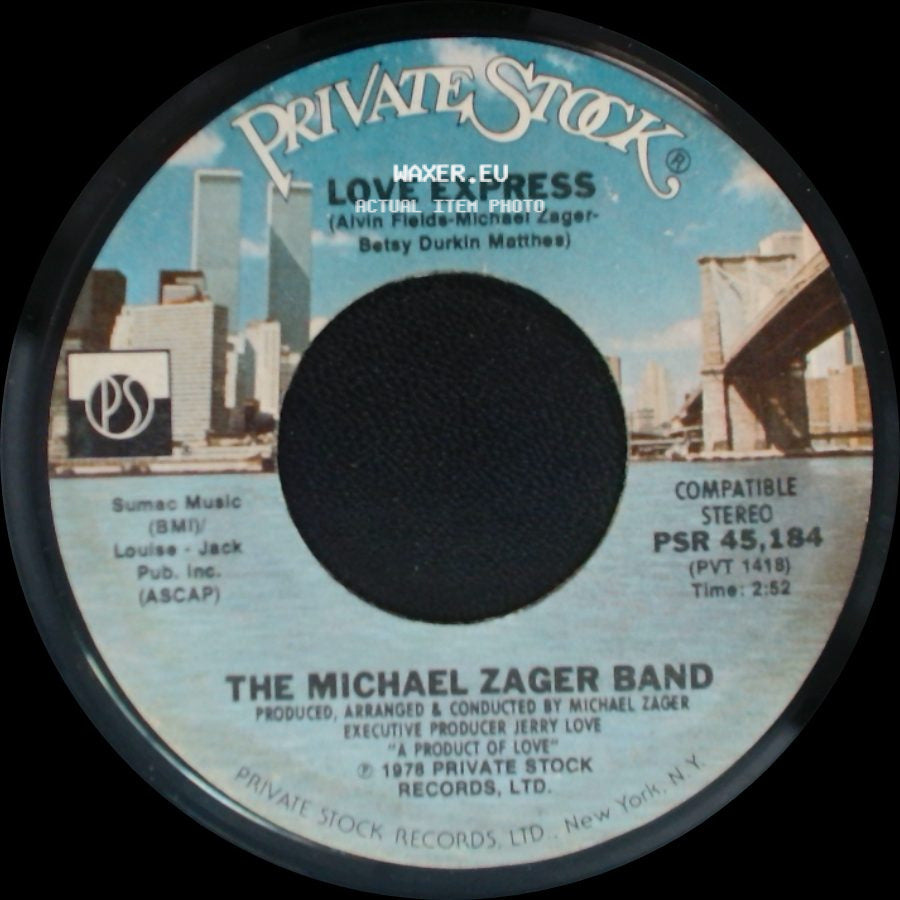The Michael Zager Band - Love Express / Let's All Chant side A