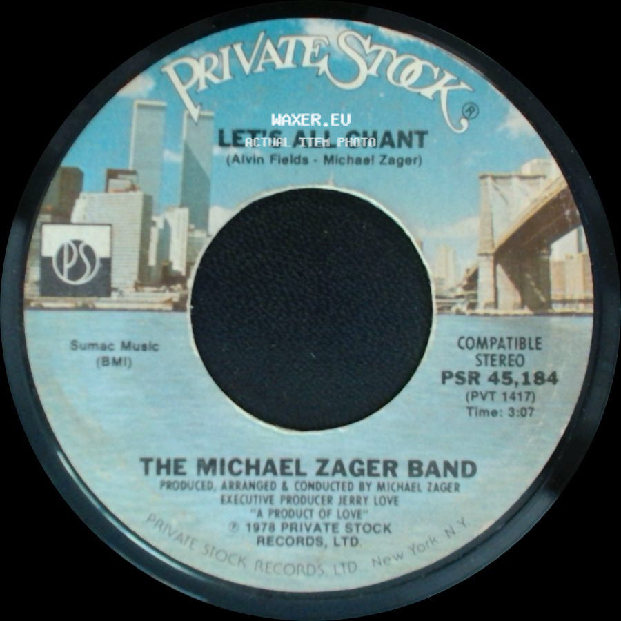 The Michael Zager Band - Love Express / Let's All Chant side B