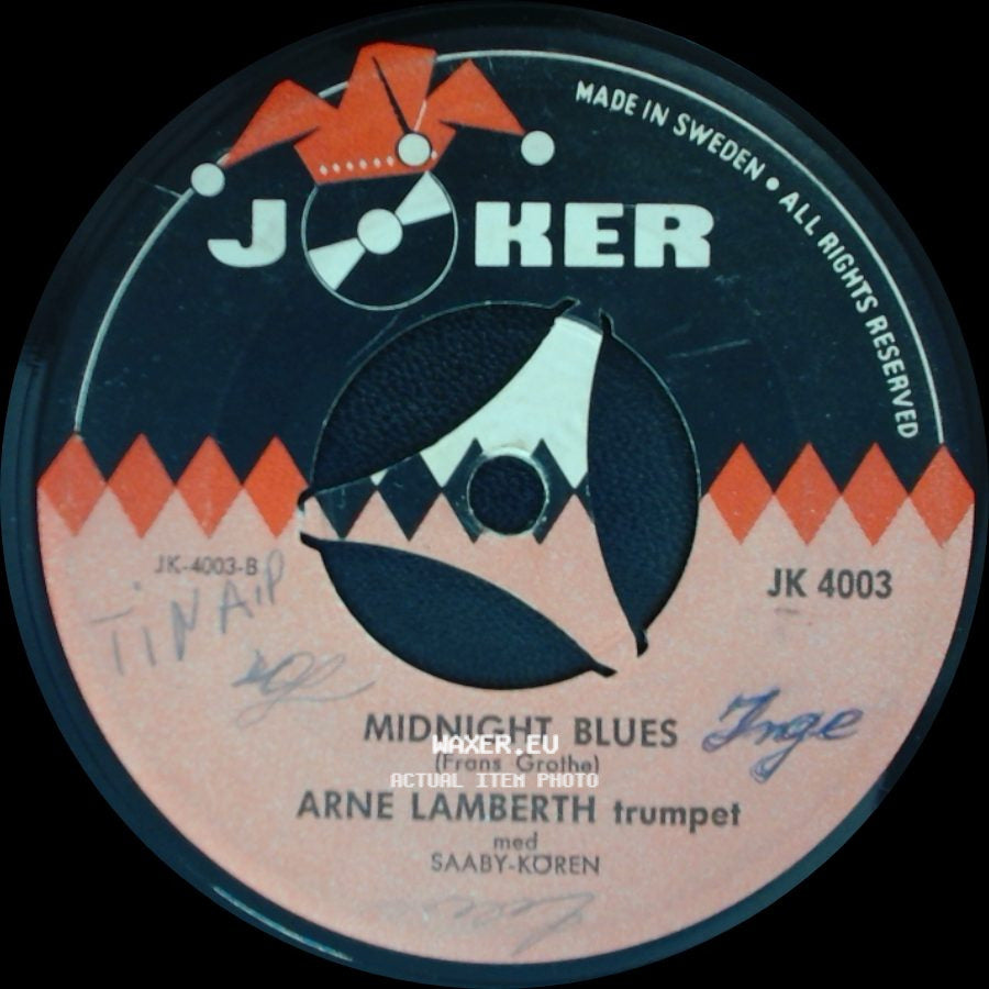 Arne Lamberth - Midnight Blues / Russian Folk Song side A