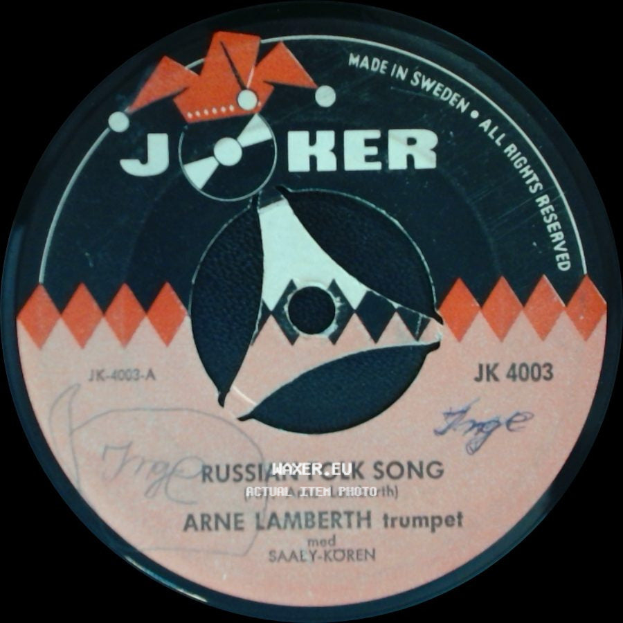 Arne Lamberth - Midnight Blues / Russian Folk Song side B