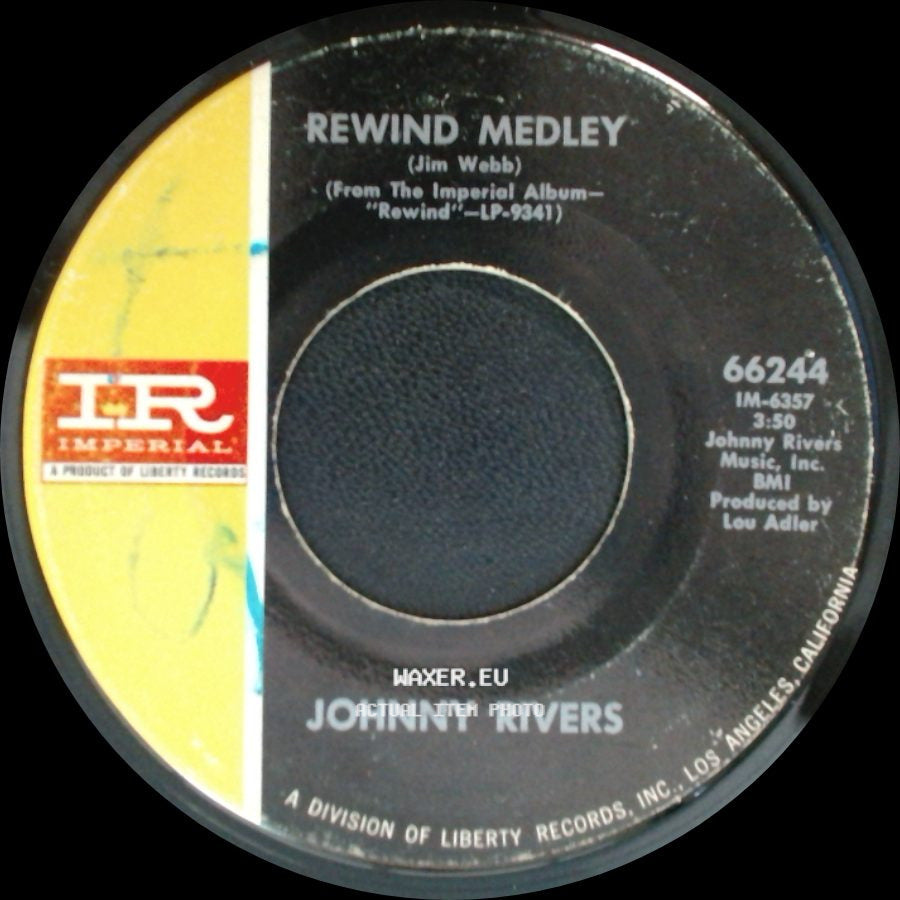 Johnny Rivers - Rewind Medley / The Tracks Of My Tears side A