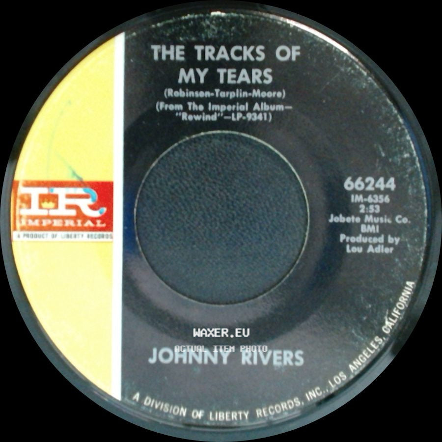 Johnny Rivers - Rewind Medley / The Tracks Of My Tears side B