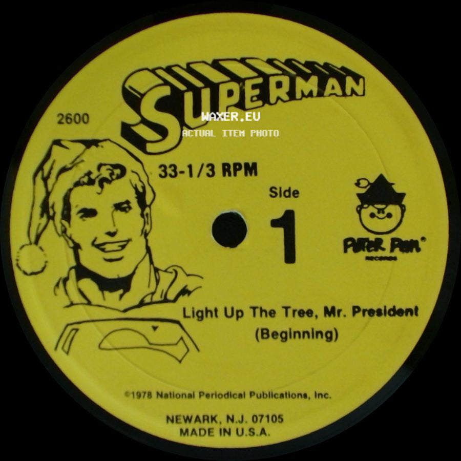 Unknown Artist - Light Up The Tree, Mr. President (Beginning) / Light Up The Tree, Mr. President (Conclusion) side A