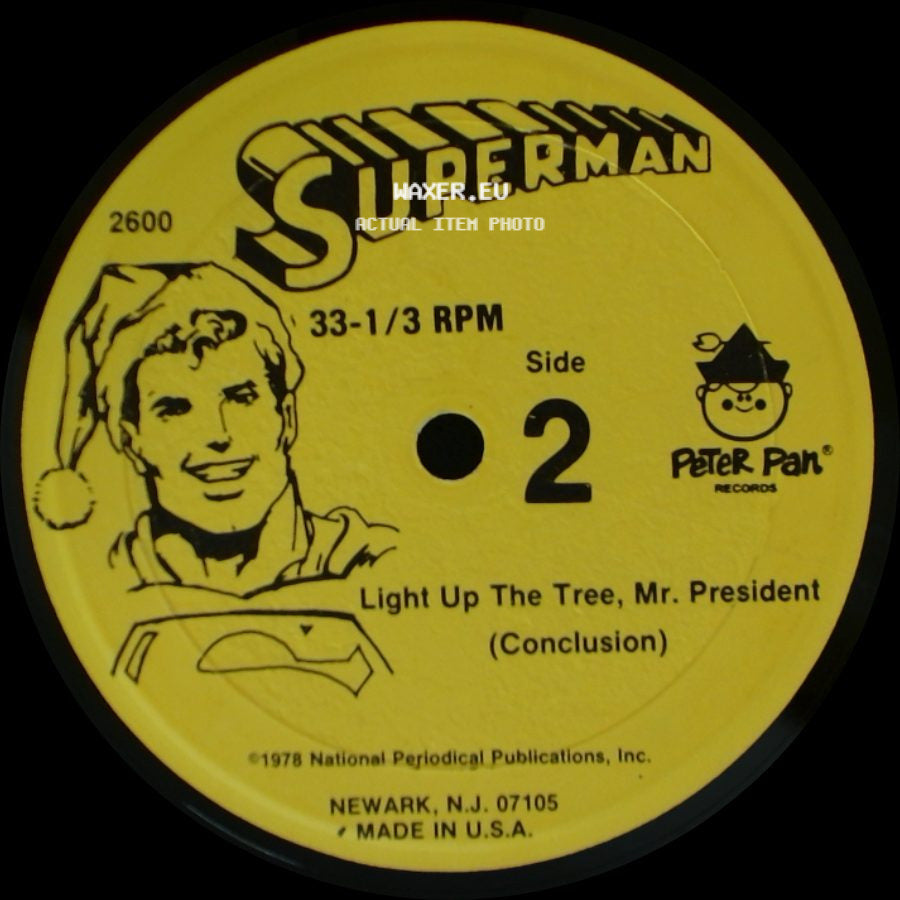 Unknown Artist - Light Up The Tree, Mr. President (Beginning) / Light Up The Tree, Mr. President (Conclusion) side B