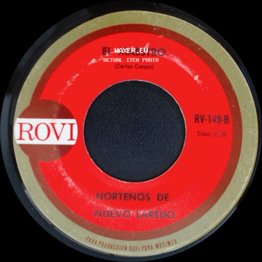 Nortenos De Nuevo Laredo - El Maestro / Playas De Boca Grande side A