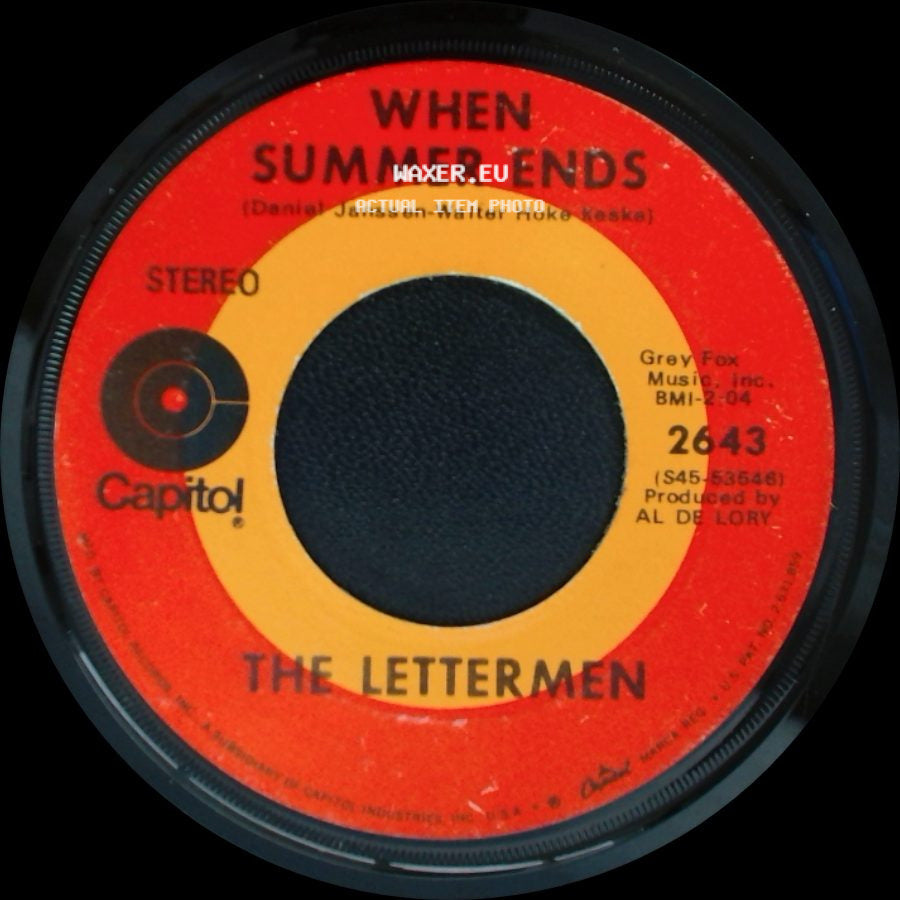 The Lettermen - When Summer Ends / Shangri-La side A