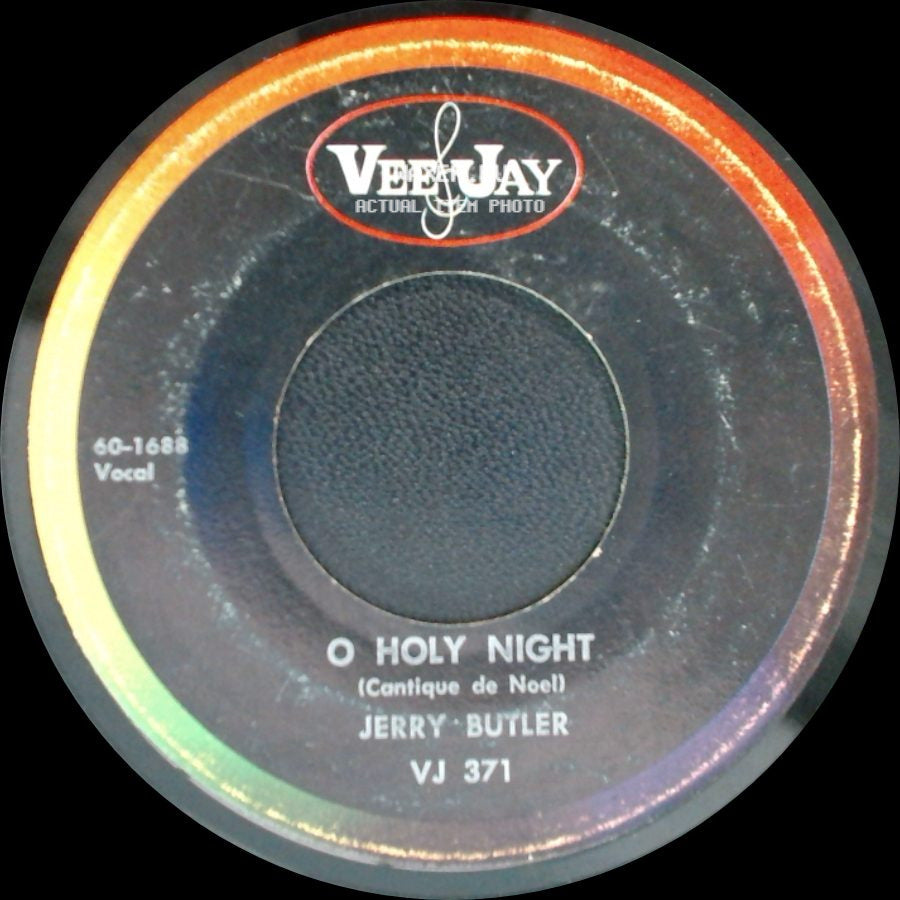 Jerry Butler - Silent Night / O Holy Night (Cantique De Noel) side B
