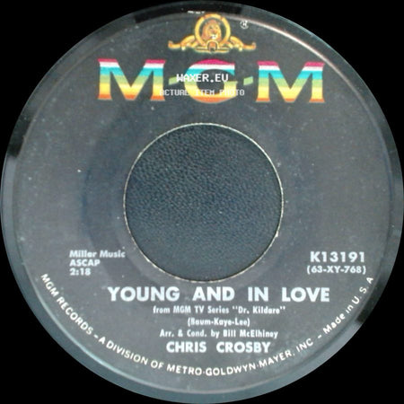 Chris Crosby - Young And In Love / Raindrops In My Heart side A