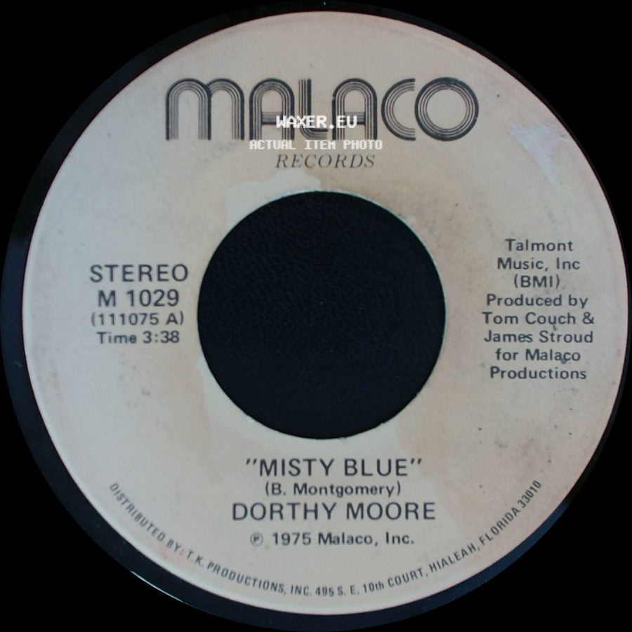 Dorthy Moore - Misty Blue / Here It Is side A