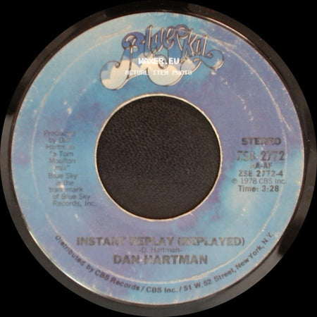 Dan Hartman - Instant Replay / Instant Replay (Replayed) side B