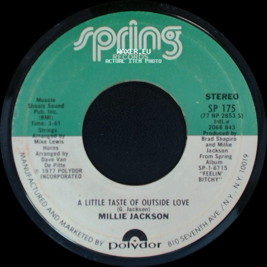 Millie Jackson - A Little Taste Of Outside Love / If You're Not Back In Love By Monday side A