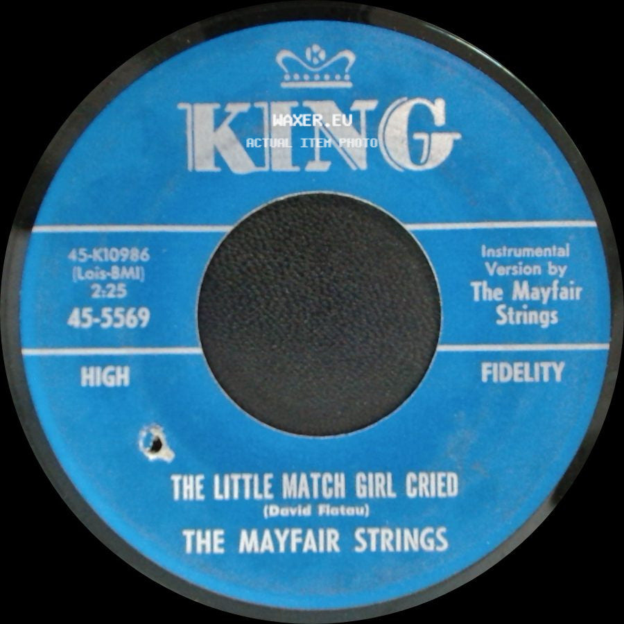 Shep Long With The Mayfair Strings / The Mayfair Strings - The Little Match Girl Cried / The Little Match Girl Cried side B