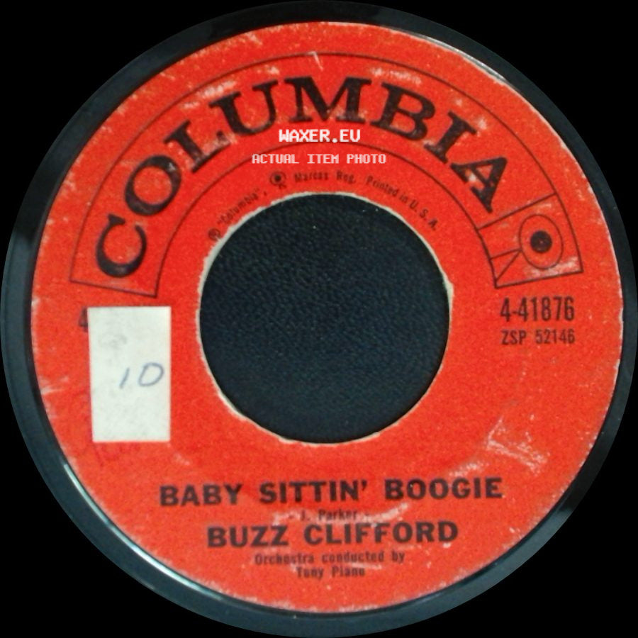 Buzz Clifford - Driftwood / Baby Sittin' Boogie side B