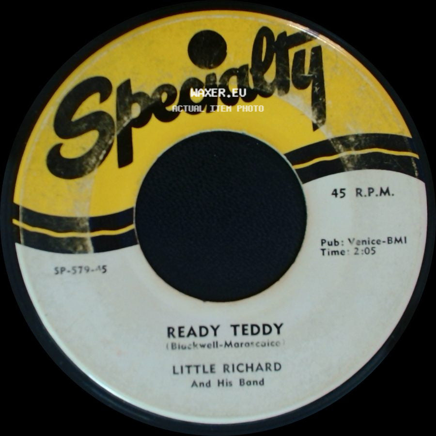 Little Richard And His Band - Ready Teddy / Rip It Up side A