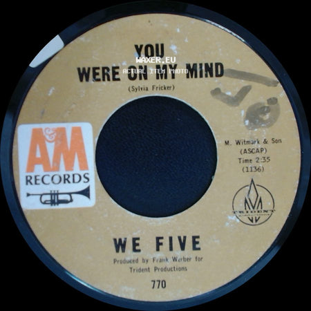 We Five - Small World / You Were On My Mind side B