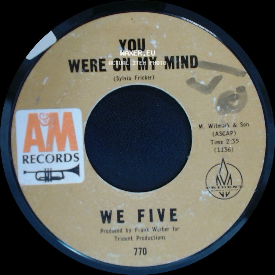 We Five - Small World / You Were On My Mind side B