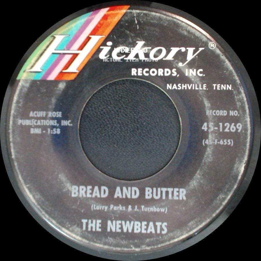 The Newbeats - Tough Little Buggy / Bread And Butter side B