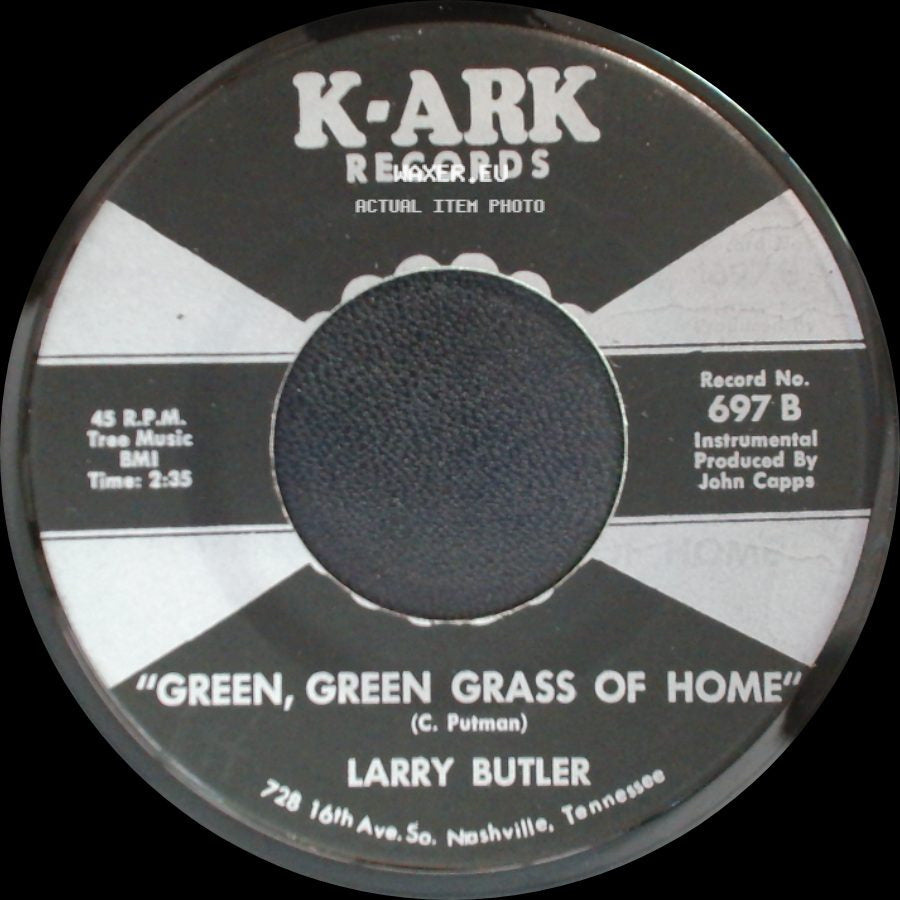 Larry Butler - Almost Persuaded / "Green, Green Grass Of Home" side B