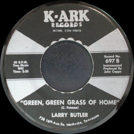 Larry Butler - Almost Persuaded / "Green, Green Grass Of Home" side B