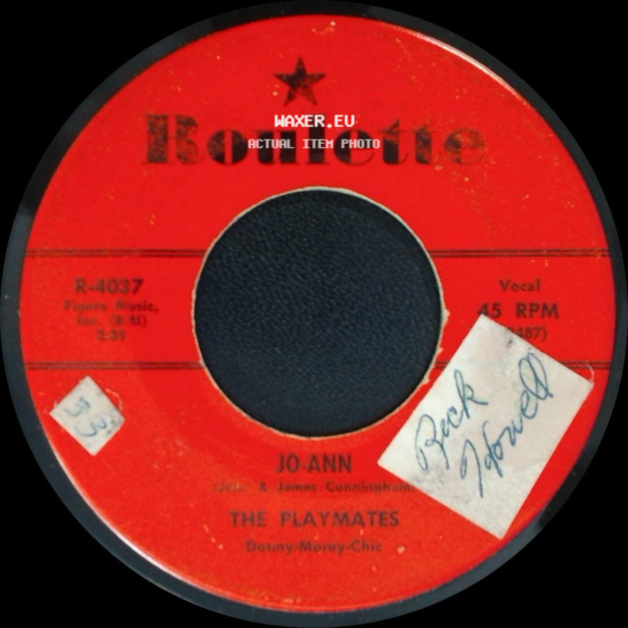The Playmates - Jo-Ann / You Can't Stop Me From Dreaming side A