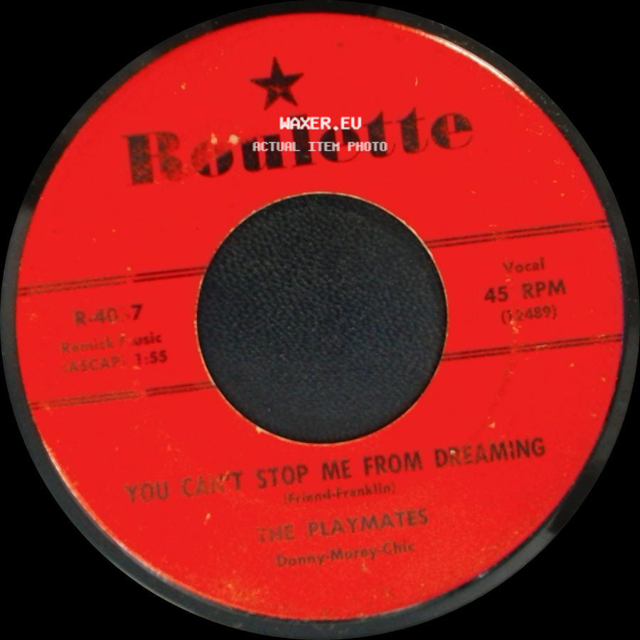 The Playmates - Jo-Ann / You Can't Stop Me From Dreaming side B