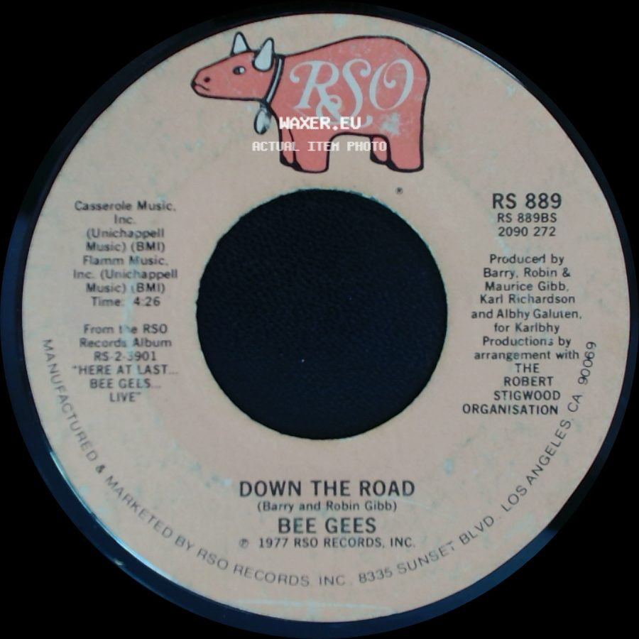 Bee Gees - Down The Road / Night Fever side A