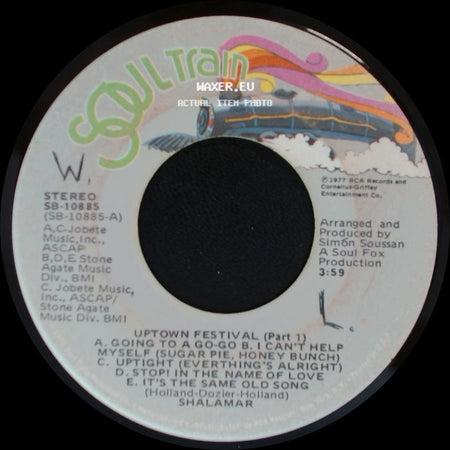 Shalamar - Uptown Festival (Part 2) / Uptown Festival (Part 1) side B