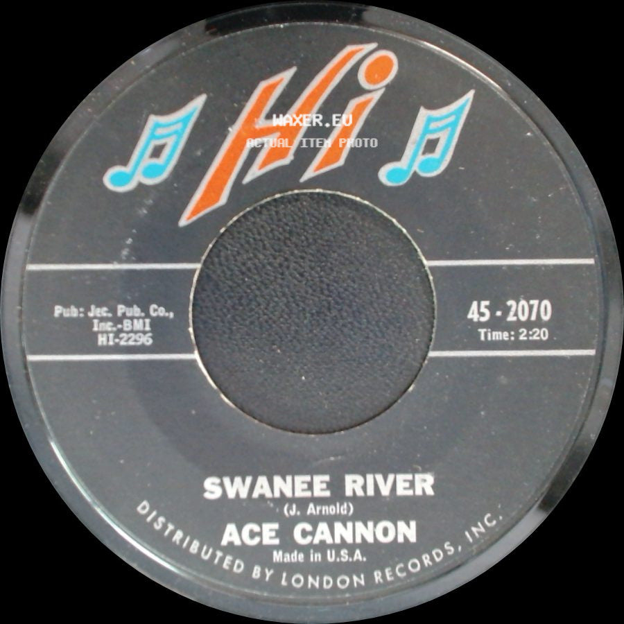 Ace Cannon - Swanee River / Moanin' The Blues side A