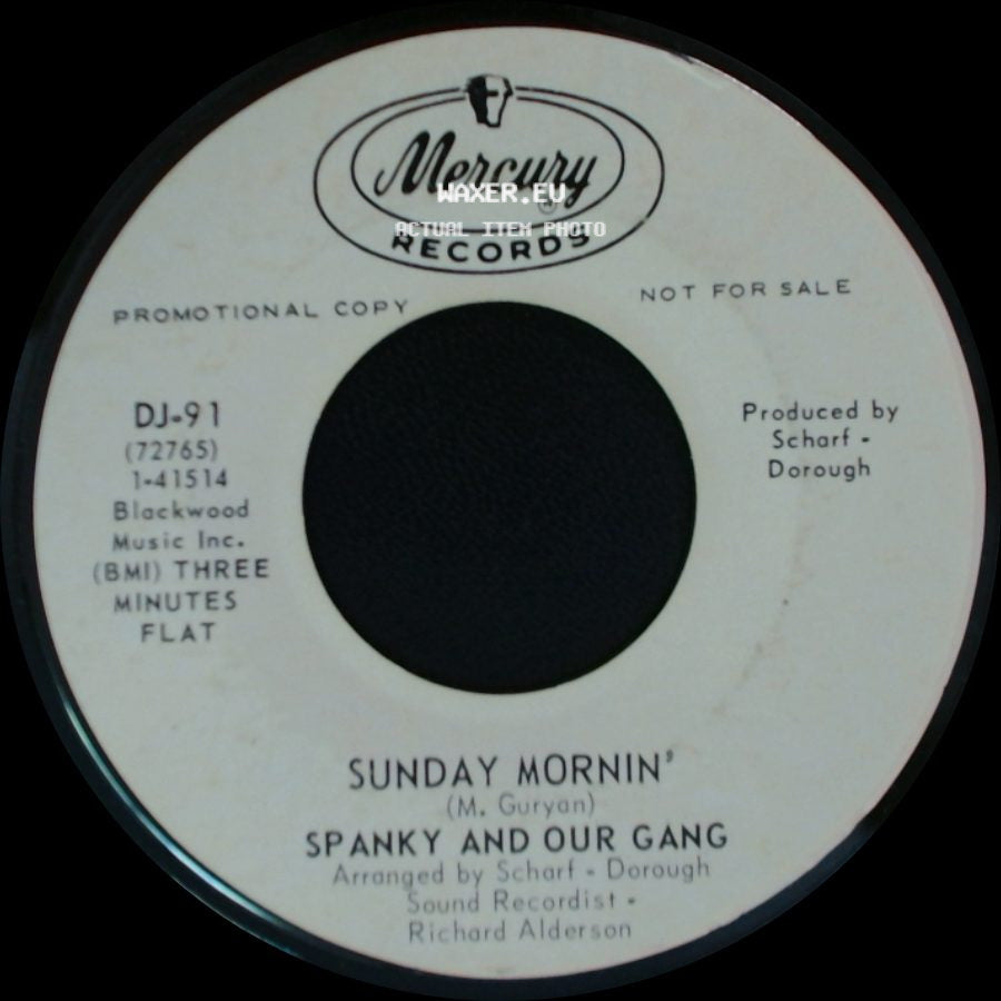 Spanky And Our Gang - Sunday Mornin' / Sunday Mornin' side A
