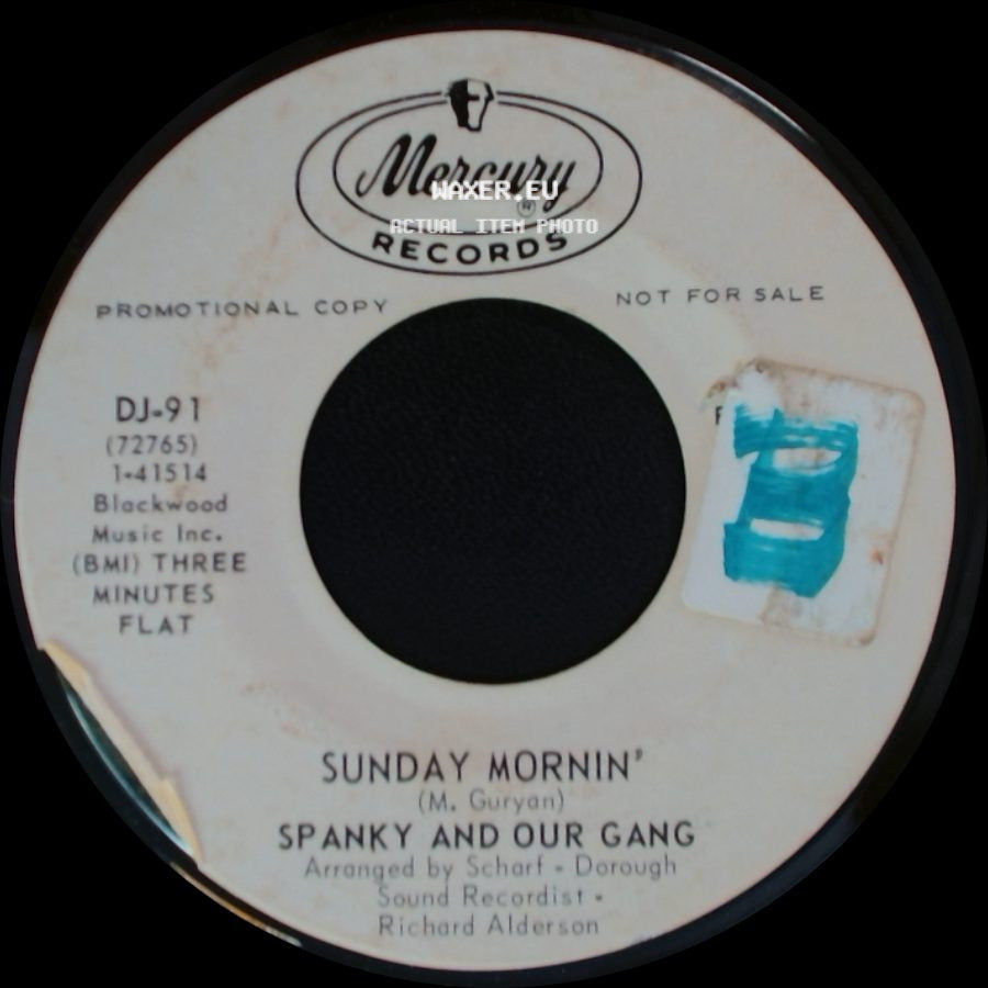 Spanky And Our Gang - Sunday Mornin' / Sunday Mornin' side B