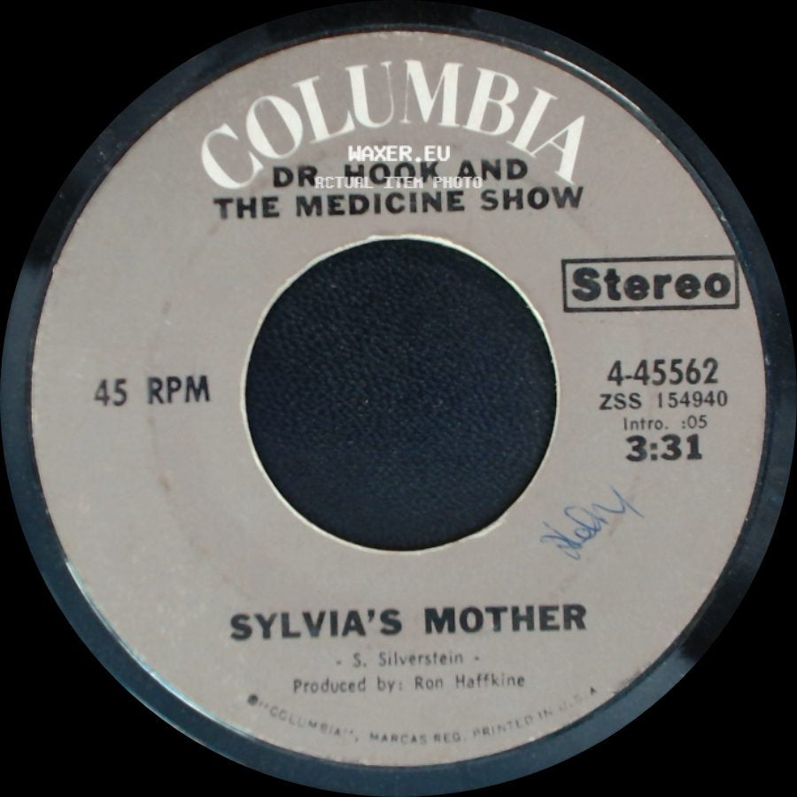 Dr. Hook And The Medicine Show - Makin' It Natural / Sylvia's Mother side B