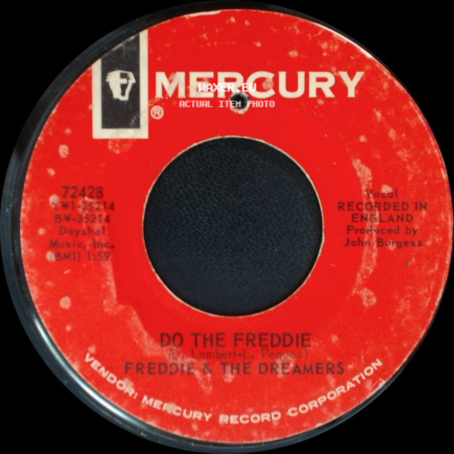 Freddie & The Dreamers - Do The Freddie / Tell Me When side A