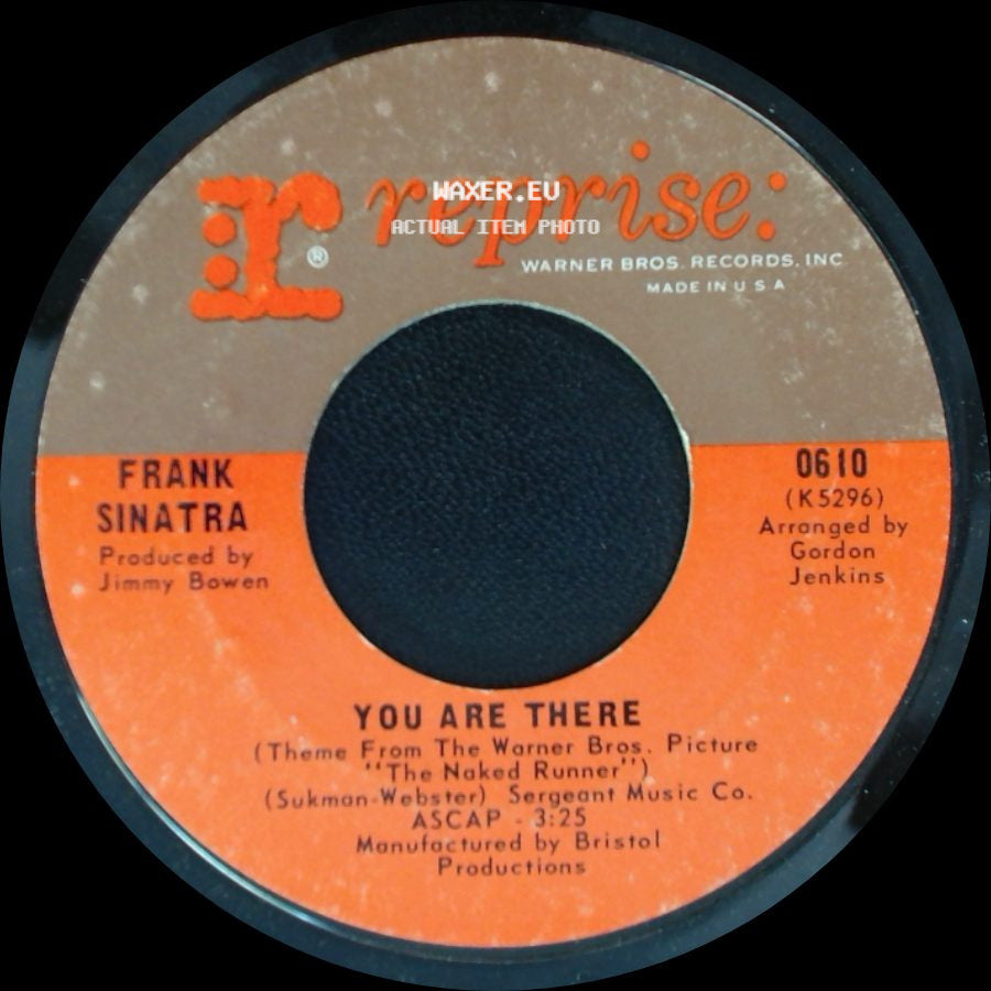 Frank Sinatra - The World We Knew (Over And Over) / You Are There side B
